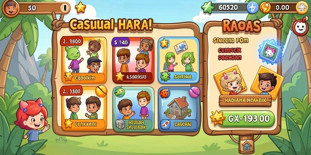 Tampilan antarmuka yang menarik dan intuitif.