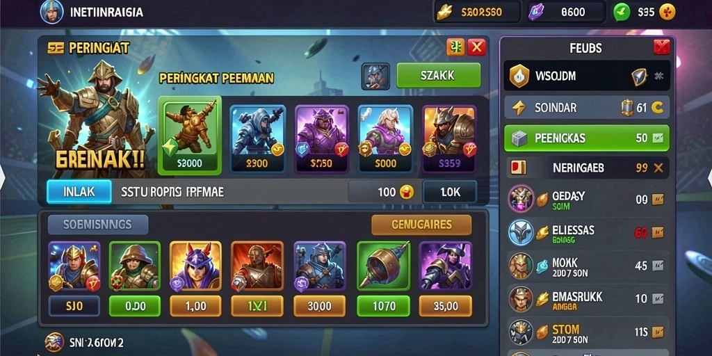 Tangkapan layar menampilkan aksi seru dalam game petualangan.