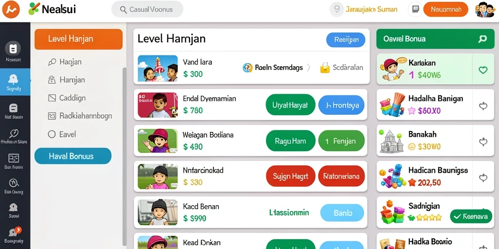 Tampilan antarmuka pengguna yang menarik dan mudah digunakan.