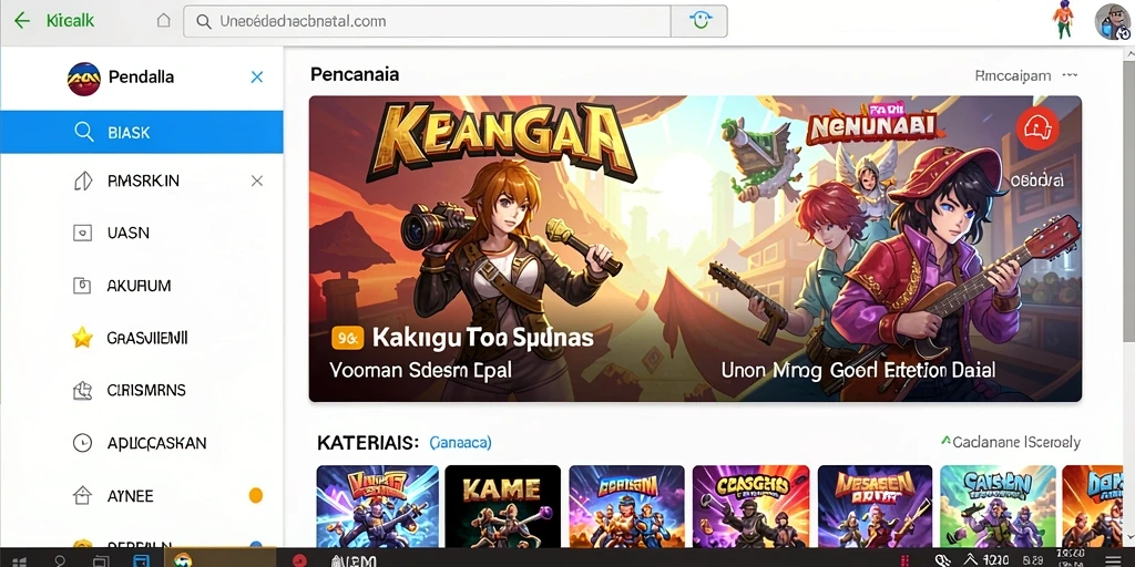 Tampilan antarmuka yang menarik dan intuitif.