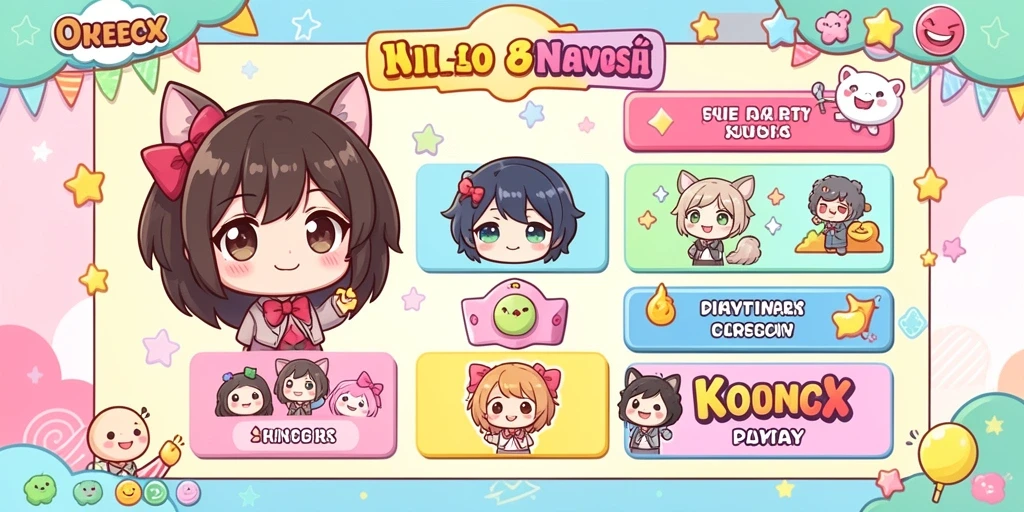 Screenshot menampilkan antarmuka utama yang menarik.