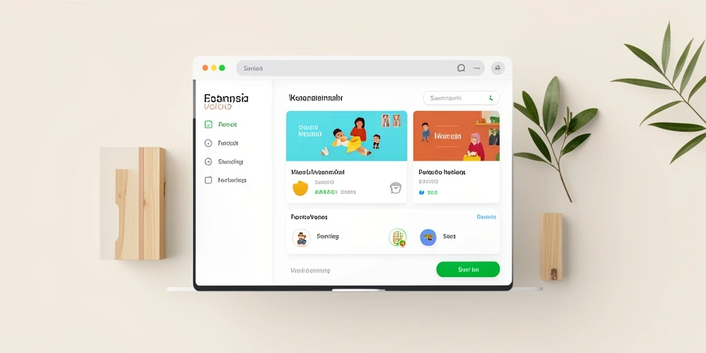 Tampilan antarmuka yang user-friendly.