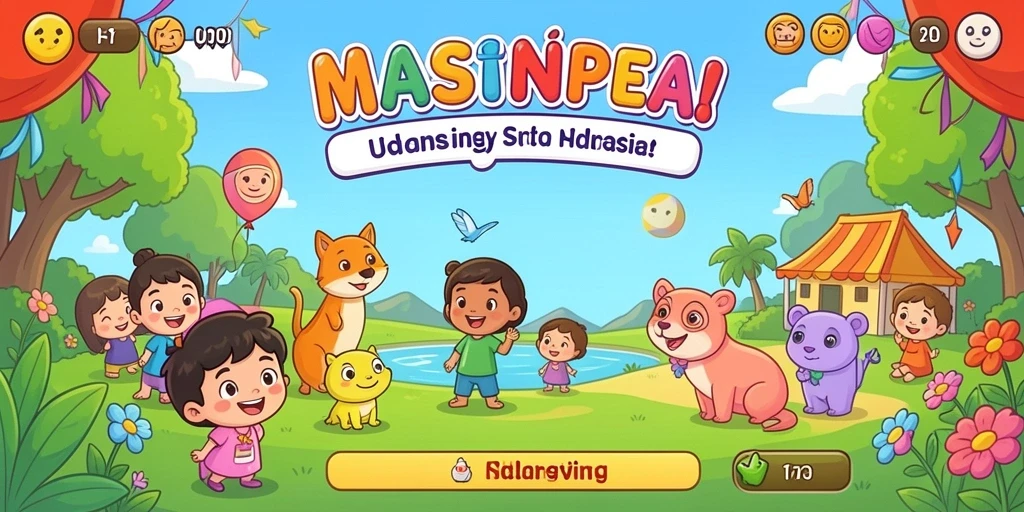 Tampilan antarmuka LUCKYDF yang sederhana dan intuitif.