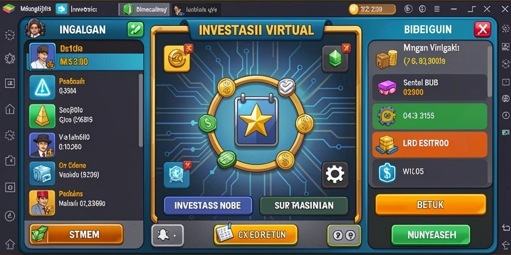 Tampilan awal permainan yang menarik dan intuitif.