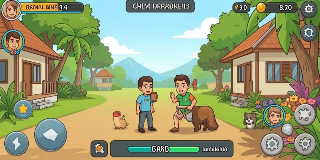 Tampilan permainan slot yang menawan dan menarik.