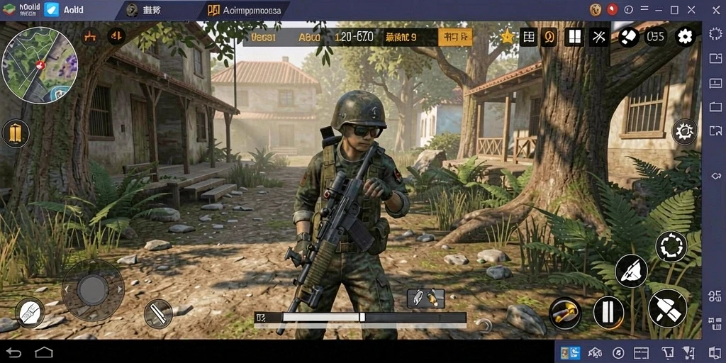 Tampilan utama game RPOK yang menarik.