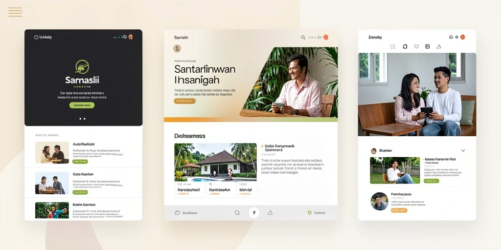 Tampilan antarmuka yang menarik dan user-friendly.