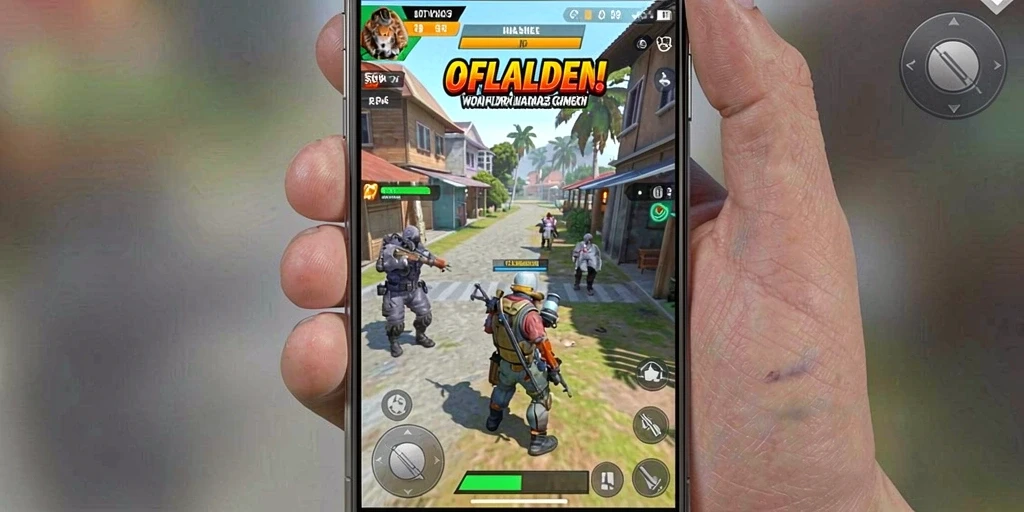 Screenshot menampilkan karakter utama dalam aksi.